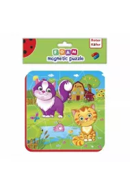 Puzzle piankowe magnetyczne Kotki Roter Kafer