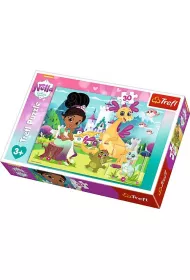 Puzzle 30 el. Beztroska zabawa Nella The Princess Knight 18231 Trefl