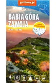 Mapa turystyczna- Babia G�ra i Zawoja 1:30000