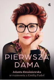 Pierwsza dama Jolanta Kwaniewska w rozmowie z