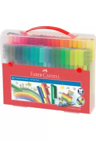 Faber-Castell Flamastry connector Zestaw prezentowy 80 szt.