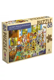 Jestem Przedszkolakiem Puzzle 88 Elementw 3+ Nasza Ksigarnia