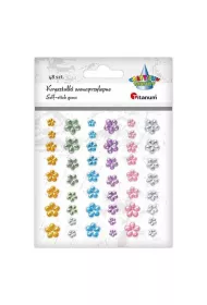 Titanum Krysztaki samoprzylepne kwiaty