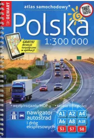 Atlas samochodowy Polski 1:300 000