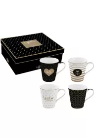 Easy Life Kubki porcelanowe Caffee 300ml