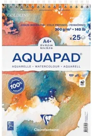 Clairefontaine Blok A4+ akwarelowy aquapad 300g 25ark