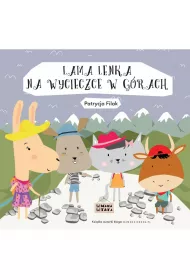 Lama Lenka na wycieczce w g�rach