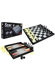 Szachy magnetyczne 3w1