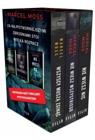 Pakiet Liceum Freuda. Tomy 1-3: Nie wiesz wszystkiego, Nie wiesz nic, Wszyscy musz� zgin��