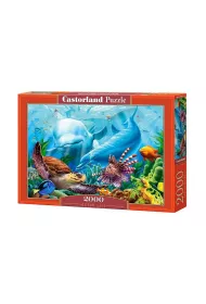 Puzzle 2000 el. Ocean Life Castorland