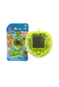Gra elektroniczna tamagotchi zielona LeanToys