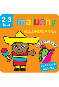 Maluchy. Kolorowanka z naklejkami. Akademia malucha 2-3 lata