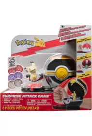 Pokemon Surprise Attack Game Single-Pack Mimikyu with Luxury Ball Seria 2