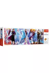 Puzzle panoramiczne 1000 el. Kraina Lodu II. Frozen 2 Trefl