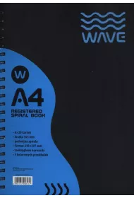 Astra Ko�ozeszyt A4 Wave kratka 120 kartek