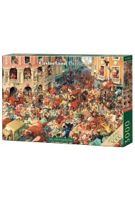 Puzzle 3000 el. Bull Run in Pampeluna Castorland