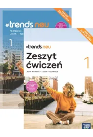 Pakiet #trends NEU 1. Podr�cznik i zeszyt �wicze� do j�zyka niemieckiego dla liceum i technikum. Edycja 2024