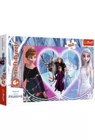 Puzzle 160 el. Radosne chwile Frozen 2 Trefl