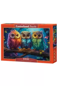 Puzzle 1000 el. Three Little Owls Castorland