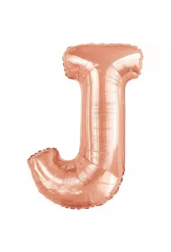 Amscan Balon foliowy litera J r�owe z�oto 58x86cm