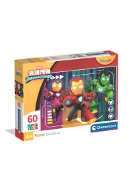 Puzzle 60 element�w Iron Man CLEMENTONI 26313
