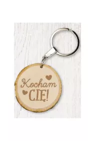 Kukartka Brelok Ekoart "Kocham Ci�!"
