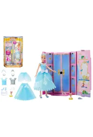 Lalka Disney ksi�niczka Kopciuszek z szaf� Mattel