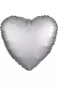 Amscan Balon foliowy Lustre srebrny gwiazda 48cm