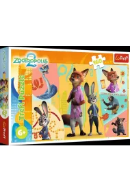 Puzzle 160el Razem w Zootopii TREFL 15429 TR