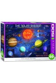 Puzzle 500 el. Ilustrowany uk�ad s�oneczny Eurographics