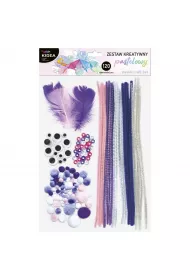 Kidea Pastelowy zestaw kreatywny 120 elementw