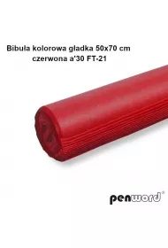Penword Bibua kolorowa gadka czerwona 50x70cm