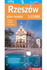 RZESZ�W plan miasta wersja plastik