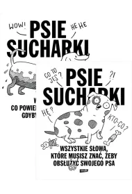 Pakiet Psie sucharki 1-2: Wszystko, co powiedzia�by tw�j pies, gdyby umia� m�wi�, Wszystkie s�owa, kt�re musisz zna�, �eby obs�u�y� swojego psa