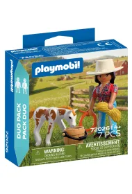 Playmobil DuoPack Kowbojka ze �rebakiem 72026