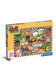 Puzzle 180 el. SuperColor. Emojii Town Clementoni