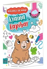 Kolorowanka a4 koloruj ze mn� - kraina kapibar