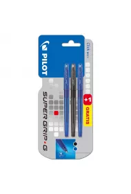 Pilot D�ugopis super grip G ze skuwk� 3 szt.