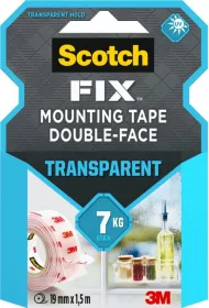 Scotch Ta�ma monta�owa transparentna 19mm x 1.5m