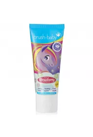Brush-Baby Unicorn pasta do zbw dla dzieci Strawberry 50 ml