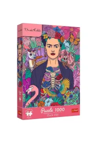 Puzzle 1000 el. Frida Kahlo: Kwitn�ca dusza Trefl