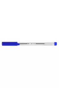MemoBe Dugopis biurowy przezroczysty 1 mm niebieski