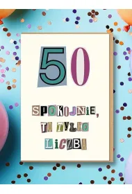 Nadwyraz.com Karnet Urodziny 50