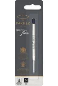 Parker Wk�ad do d�ugopisu metalowy czarny 0.7mm