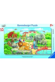 Puzzle 15 el. Wycieczka do zoo Ravensburger
