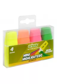 Cricco Zakre�lacze mini neon 4 szt.