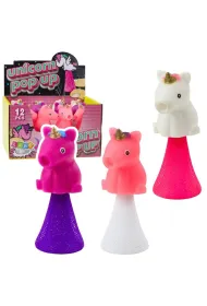 Skacz�cy jednoro�ec na spr�ynie Pop Up 10cm MIX