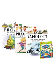 Zestaw kolorowanek dla chopca