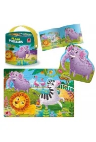 Puzzle maxi 2w1 (11+48 el.) Zoo Roter Kafer