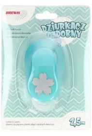 Brewis Dziurkacz ozdobny - Kwiatek 2,5cm MIX